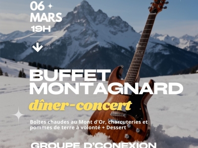 Vendredi 06 mars: Dîner - Concert